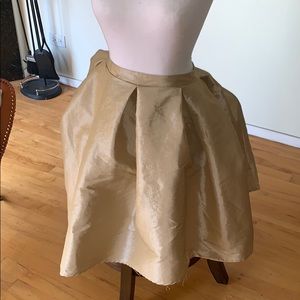 Golden skirt